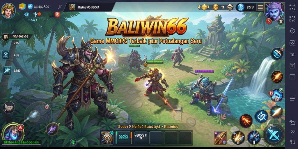 Tampilan gameplay seru dalam BALIWIN66 dengan grafis yang menakjubkan.
