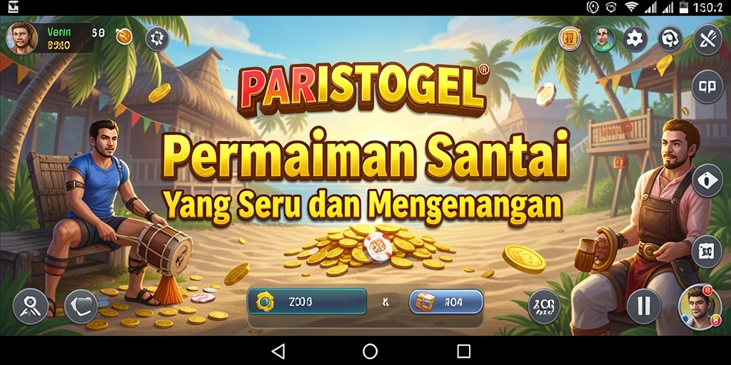 Screenshot gameplay PARISTOGEL yang menampilkan momen seru.